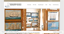 Desktop Screenshot of museumshof-zingst.de