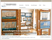 Tablet Screenshot of museumshof-zingst.de